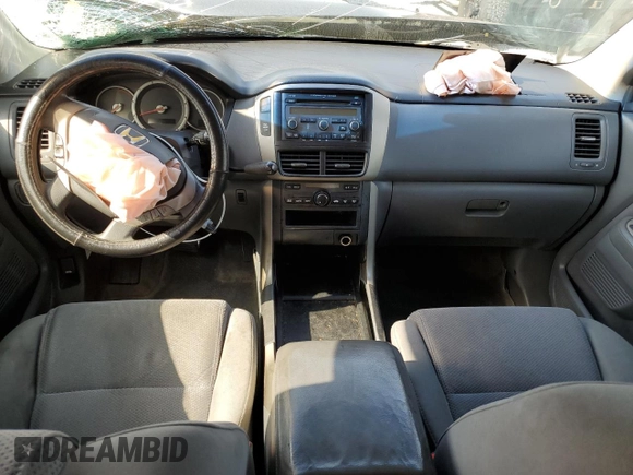 2006 Honda Pilot EX with VIN 5FNYF28406B020568, listed as a Copart auction lot 50340245 with Not Provided miles and Salvage Title. Bid and sale history available at DreamBid. Image 8.
