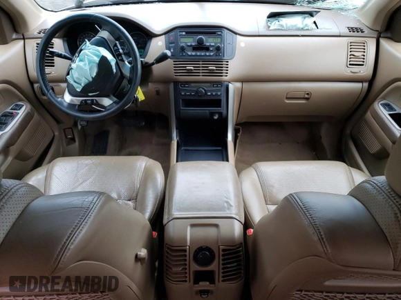 2003 Honda Pilot EX with VIN 2HKYF18573H594729, listed as a Copart auction lot 50895885 with 358,500 mi miles and Salvage Title. Bid and sale history available at DreamBid. Image 8.