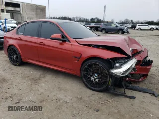 2017 BMW M3 z VIN WBS8M9C54H5G83463, wystawiony jako Copart lot #44850405 z przebiegiem 44 512 mil mil oraz Szkoda całkowita • Salvage title. Historia ofert i sprzedaży dostępna na DreamBid. Obrazek 4.