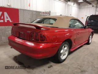 1998 Ford Mustang with VIN 1FAFP444XWF226648, listed as a IAAI auction lot 42019340 with 88,406 mi miles. Bid and sale history available at carsss.com. Image 4.