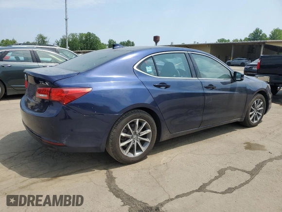 2020 Acura TLX with VIN 19UUB1F39LA002008, listed as a Copart auction lot 60397475 with 78,762 mi miles and Salvage title. Bid and sale history available at DreamBid. Image 3.