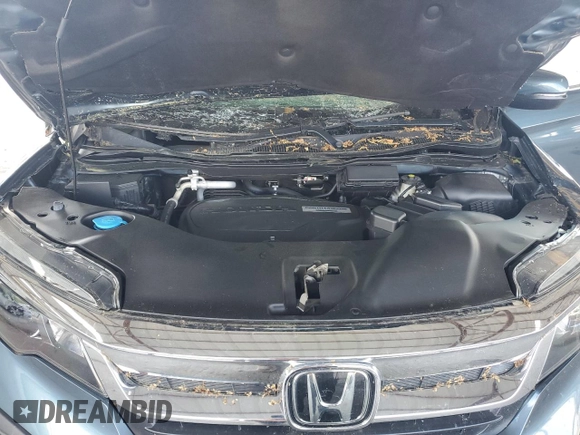2020 Honda Pilot EX-L with VIN 5FNYF5H57LB028110, listed as a Copart auction lot 52551935 with 71,263 mi miles and Salvage title. Bid and sale history available at DreamBid. Image 12.