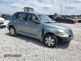 2008 Chrysler PT Cruiser with VIN 3A8FY48B78T107747, listed as a Copart auction lot 63312254 with 117,066 mi miles and Salvage Title. Bid and sale history available at carsss.com. Image 4.