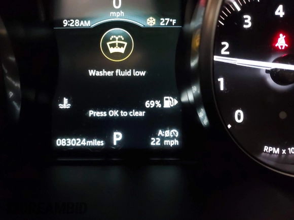 2018 Land Rover Range Rover Evoque SE with VIN SALVP2RX6JH324353, listed as a IAAI auction lot 41293528 with 83,024 mi miles and . Bid and sale history available at DreamBid. Image 7.
