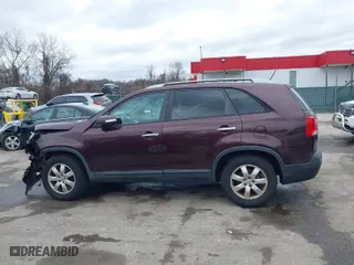2012 Kia Sorento LX with VIN 5XYKT4A64CG224266, listed as a IAAI auction lot 41733884 with 245,229 mi miles. Bid and sale history available at carsss.com. Image 14.