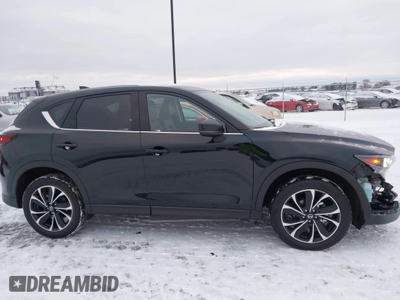 2023 Mazda CX-5 2.5 S Premium Plus Package with VIN JM3KFBEM6P0172890, listed as a IAAI auction lot 41312358 with 19,574 mi miles. Bid and sale history available at carsss.com. Image 14.