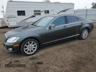 2007 Mercedes-Benz S 550 z VIN WDDNG86X97A109295, wystawiony jako Copart lot #58078835 z przebiegiem 38 992 mil mil oraz Szkoda całkowita • Salvage title. Historia ofert i sprzedaży dostępna na DreamBid. Obrazek 1.
