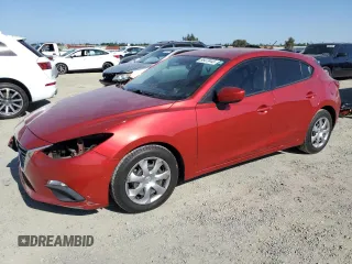 2014 Mazda 3 i Sport with VIN 3MZBM1K71EM113048, listed as a Copart auction lot 56473445 with 77,258 mi miles and Salvage title. Bid and sale history available at DreamBid. Image 1.