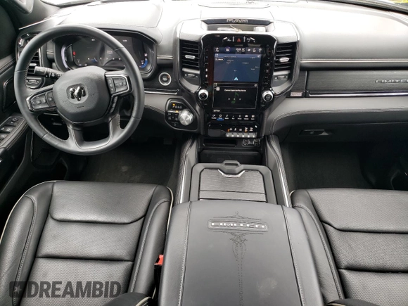 2024 Ram 1500 Limited with VIN 1C6SRFHT2RN122155, listed as a Copart auction lot 60696205 with 8,071 mi miles and Salvage title. Bid and sale history available at DreamBid. Image 8.