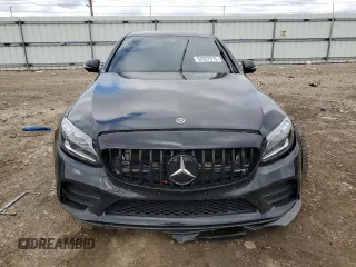 2019 Mercedes-Benz C 43 AMG with VIN 55SWF6EB8KU285667, listed as a Copart auction lot 52937315 with 57,274 mi miles and Salvage title. Bid and sale history available at DreamBid. Image 5.