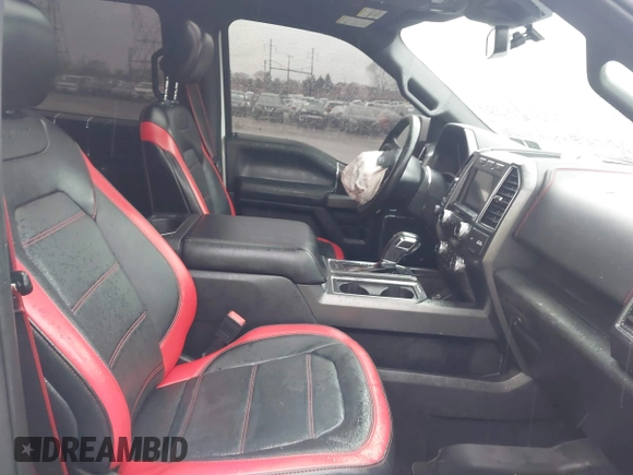2019 Ford F-150 XL with VIN 1FTEW1E58KFC00154, listed as a IAAI auction lot 41051975 with 57,746 mi miles and . Bid and sale history available at DreamBid. Image 7.