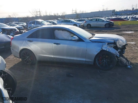 2018 Cadillac ATS Sedan RWD with VIN 1G6AA5RX7J0173114, listed as a IAAI auction lot 41592867 with NaN miles. Bid and sale history available at carsss.com. Image 12.