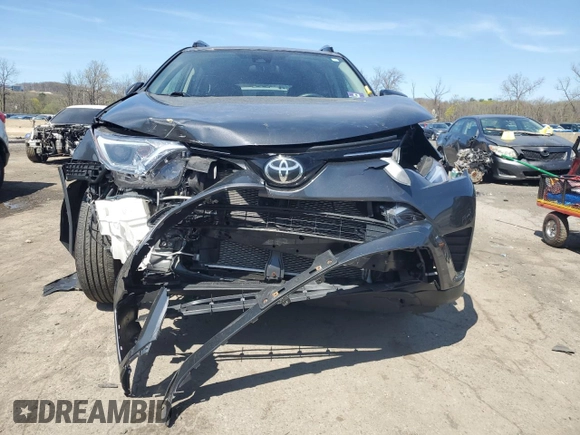 2017 Toyota RAV4 LE with VIN JTMBFREV7HJ167056, listed as a Copart auction lot 54156215 with 93,475 mi miles and Salvage Title. Bid and sale history available at carsss.com. Image 5.