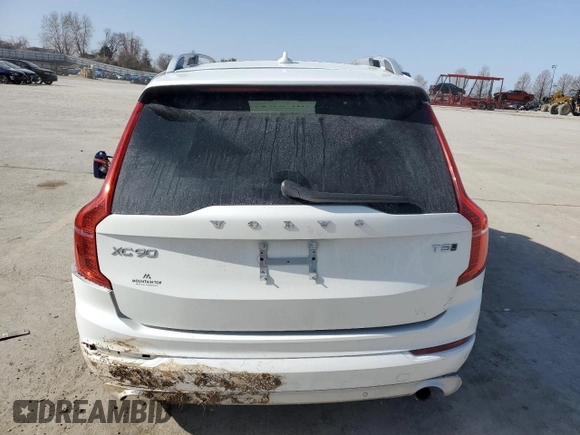 2019 Volvo XC90 Momentum with VIN YV4102PK1K1515896, listed as a Copart auction lot 48234185 with 51,311 mi miles and Salvage Title. Bid and sale history available at carsss.com. Image 6.
