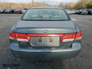 2007 Hyundai Azera SE with VIN KMHFC46F57A174411, listed as a Copart auction lot 78999364 with 131,941 mi miles and Salvage Title. Bid and sale history available at carsss.com. Image 6.