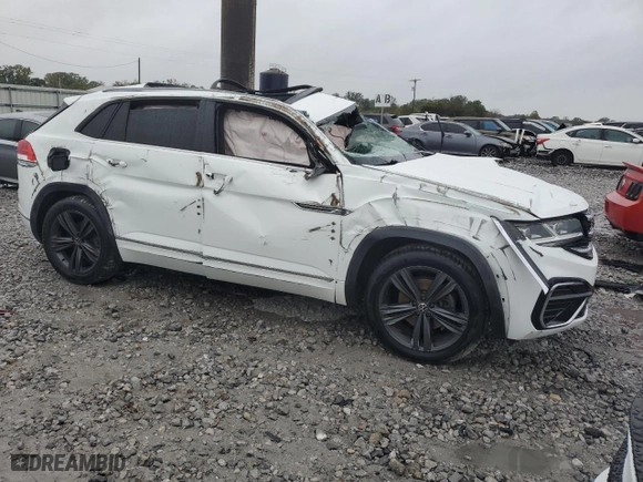 2020 Volkswagen Atlas Cross Sport 3.6L V6 SE w/Technology with VIN 1V26E2CA6LC223902, listed as a Copart auction lot 80065124 with 0 mi miles and Salvage Title. Bid and sale history available at carsss.com. Image 4.