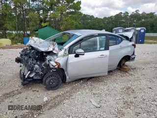 2021 Nissan Versa SV with VIN 3N1CN8EV0ML881229, listed as a Copart auction lot 58596265 with Not provided miles and Non repairable. Bid and sale history available at DreamBid. Image 1.