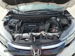 2015 Honda CR-V EX-L with VIN 5J6RM4H75FL040998, listed as a Copart auction lot 45461775 with 124,453 mi miles and Salvage Title. Bid and sale history available at carsss.com. Image 12.