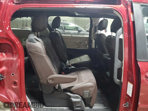 2023 Toyota Sienna Platinum with VIN 5TDESKFC4PS100896, listed as a Copart auction lot 50958935 with 15,075 mi miles and Salvage Title. Bid and sale history available at DreamBid. Image 11.