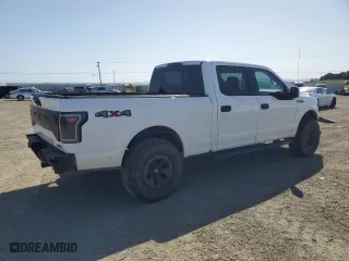 2016 Ford F-150 XLT with VIN 1FTFW1EFXGKE04983, listed as a Copart auction lot 52567255 with 176,350 mi miles and Salvage Title. Bid and sale history available at carsss.com. Image 3.