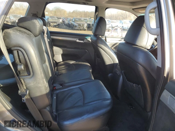 2009 Kia Borrego LX with VIN KNDJH741795017158, listed as a Copart auction lot 42489845 with 116,336 mi miles and Salvage Title. Bid and sale history available at DreamBid. Image 10.