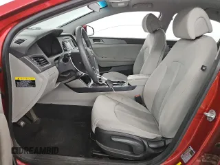 2017 Hyundai Sonata 2.4L with VIN 5NPE24AF0HH534818, listed as a Copart auction lot 48246895 with 123,436 mi miles and Clean Title. Bid and sale history available at carsss.com. Image 7.