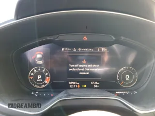 2018 Audi TTS 2.0T z VIN TRUC1AFV4J1004640, wystawiony jako Copart lot #77416464 z przebiegiem 78 945 mil mil oraz Szkoda całkowita • Salvage title. Historia ofert i sprzedaży dostępna na DreamBid. Obrazek 9.