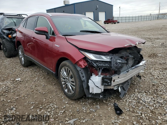 2021 Toyota Venza LE with VIN JTEAAAAH3MJ080613, listed as a Copart auction lot 66125502 with 8,154 mi miles. Bid and sale history available at carsss.com. Image 1.