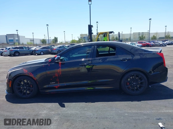 2016 Cadillac ATS-V with VIN 1G6AN5SY1G0106427, listed as a IAAI auction lot 42020517 with 59,279 mi miles. Bid and sale history available at carsss.com. Image 13.