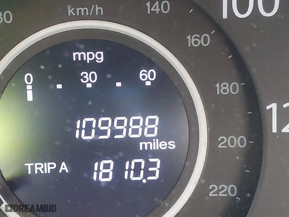 2013 Honda CR-V LX with VIN 5J6RM4H32DL065786, listed as a IAAI auction lot 41760404 with 109,988 mi miles. Bid and sale history available at carsss.com. Image 16.