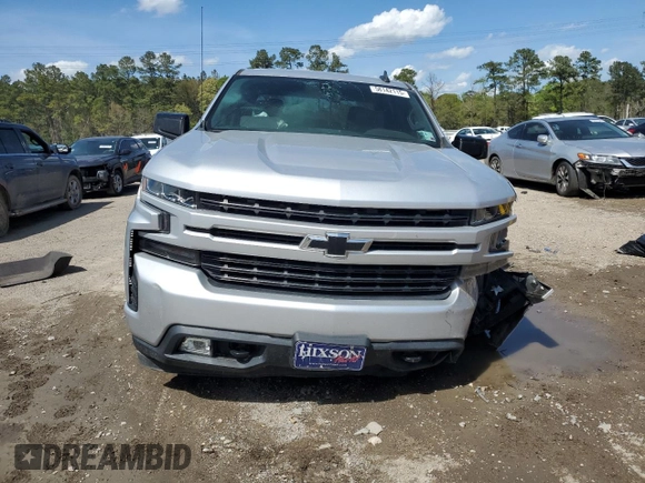 2021 Chevrolet Silverado 1500 RST with VIN 3GCUYEED1MG295632, listed as a Copart auction lot 50142115 with 119,856 mi miles and Salvage Title. Bid and sale history available at carsss.com. Image 5.