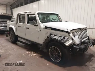 2020 Jeep Gladiator Overland with VIN 1C6HJTFG4LL195293, listed as a IAAI auction lot 41469178 with 35,769 mi miles and . Bid and sale history available at DreamBid. Image 1.