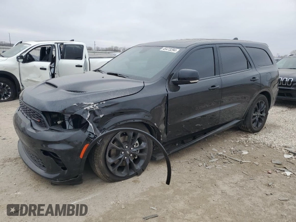 2021 Dodge Durango R/T with VIN 1C4SDJCTXMC750440, listed as a Copart auction lot 45473294 with 19,290 mi miles and Non Repairable. Bid and sale history available at DreamBid. Image 1.