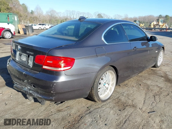 2008 BMW 3 Series 328i with VIN WBAWB335X8P134477, listed as a IAAI auction lot 41689616 with 187,974 mi miles. Bid and sale history available at carsss.com. Image 4.