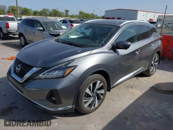 2023 Nissan Murano SL with VIN 5N1AZ2CJ7PC109327, listed as a IAAI auction lot 41854241 with 55,744 mi miles and . Bid and sale history available at DreamBid. Image 17.