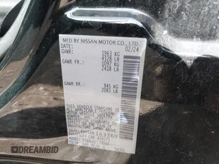 2024 Nissan Altima SV с VIN 1N4BL4DV5RN383369, выставлен на аукционе IAAI как лот 42527971 с пробегом Не указан миль и . История ставок и продаж доступна на DreamBid. Изображение 9.