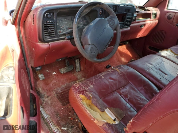 1995 Dodge Ram 1500 with VIN 3B7HC13Z7SM143148, listed as a Copart auction lot 75774084 with 156,482 mi miles and Clean Title. Bid and sale history available at carsss.com. Image 8.