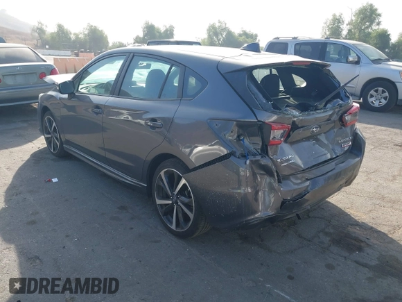 2020 Subaru Impreza Special Sports with VIN 4S3GTAL67L3722550, listed as a IAAI auction lot 41147015 with 42,464 mi miles and . Bid and sale history available at DreamBid. Image 3.