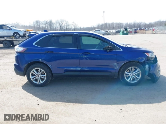 2015 Ford Edge SEL with VIN 2FMTK4J84FBC18514, listed as a IAAI auction lot 41807224 with 117,497 mi miles. Bid and sale history available at carsss.com. Image 13.