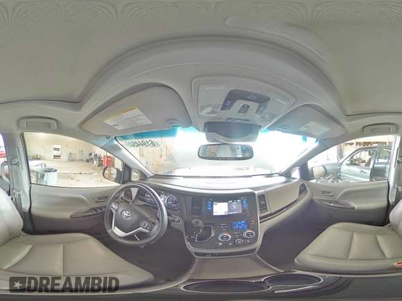 2016 Toyota Sienna XLE with VIN 5TDYK3DCXGS738530, listed as a Copart auction lot 61944505 with 254,176 mi miles and Salvage title. Bid and sale history available at DreamBid. Image 16.