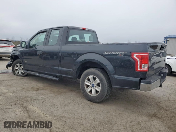2015 Ford F-150 XLT with VIN 1FTEX1EP6FFC49275, listed as a Copart auction lot 52718955 with 135,666 mi miles and Salvage Title. Bid and sale history available at DreamBid. Image 2.