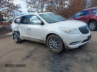 2015 Buick Enclave Leather with VIN 5GAKVBKD1FJ333995, listed as a IAAI auction lot 41684549 with 216,145 mi miles and . Bid and sale history available at carsss.com. Image 1.