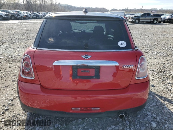 2012 MINI Hardtop with VIN WMWSU3C57CT261602, listed as a Copart auction lot 50017915 with 191,692 mi miles and Salvage Title. Bid and sale history available at DreamBid. Image 6.