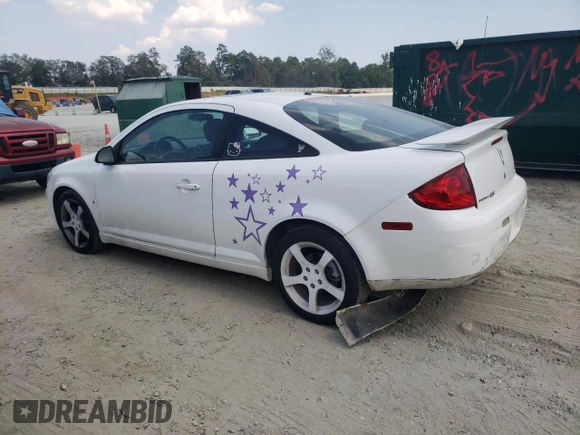 2007 Pontiac G5 GT z VIN 1G2AN15B377130334, wystawiony jako Copart lot #69493444 z przebiegiem 161 874 mil mil oraz Szkoda całkowita • Salvage title. Historia ofert i sprzedaży dostępna na DreamBid. Obrazek 2.