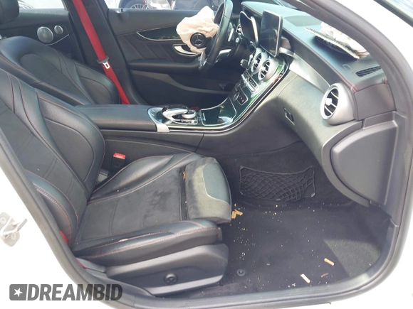 2017 Mercedes-Benz C 43 AMG with VIN 55SWF6EB4HU192072, listed as a IAAI auction lot 41589470 with 79,263 mi miles and . Bid and sale history available at DreamBid. Image 5.