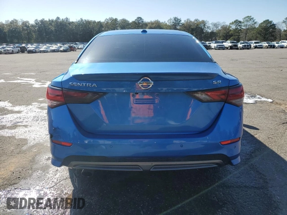 2021 Nissan Sentra SR with VIN 3N1AB8DV7MY303102, listed as a Copart auction lot 48352215 with 44,733 mi miles and Salvage Title. Bid and sale history available at DreamBid. Image 6.