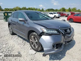 2017 Acura RDX Advance with VIN 5J8TB3H7XHL012873, listed as a Copart auction lot 67958704 with 113,455 mi miles and Salvage Title. Bid and sale history available at DreamBid. Image 4.