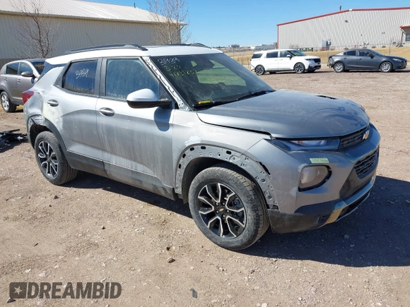 2023 Chevrolet TrailBlazer ACTIV with VIN KL79MSSL9PB199978, listed as a IAAI auction lot 41731237 with 8,655 mi miles and . Bid and sale history available at DreamBid. Image 1.