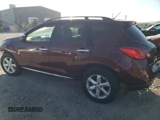 2009 Nissan Murano LE with VIN JN8AZ18W09W106567, listed as a Copart auction lot 73054083 with 0 mi miles and Salvage Title. Bid and sale history available at carsss.com. Image 2.