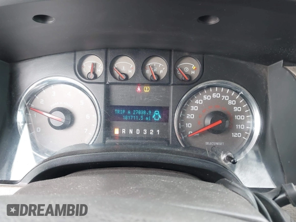 2010 Ford F-150 XL with VIN 1FTFX1CVXAFA86435, listed as a IAAI auction lot 41348804 with 181,711 mi miles. Bid and sale history available at carsss.com. Image 7.